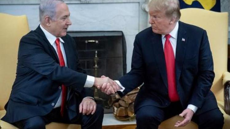 Trump erkent soevereiniteit van Israël over Golanhoogte formeel