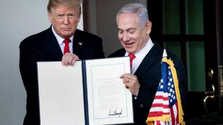 Golfstaten veroordelen erkenning door Trump van soevereiniteit Israël over Golanhoogte