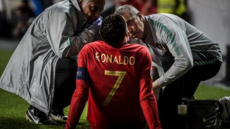 Ronaldo verwacht snel weer te staan voor EK-kwalificatieduel