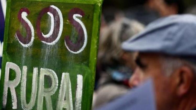 Tienduizenden Spanjaarden betogen tegen ontvolking platteland