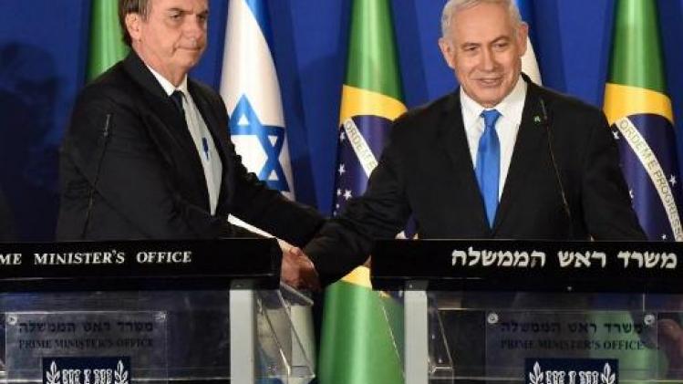 Bolsonaro opent "diplomatiek kantoor" in Jeruzalem