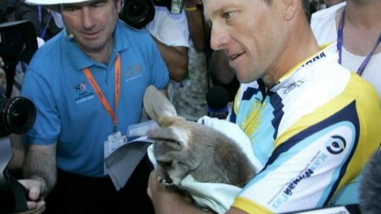 Lance Armstrong kreeg 950.000 euro voor deelname aan Tour Down Under in 2009