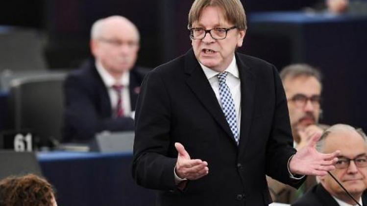 Brexit - Verhofstadt: "Harde brexit wordt nu bijna onvermijdelijk"