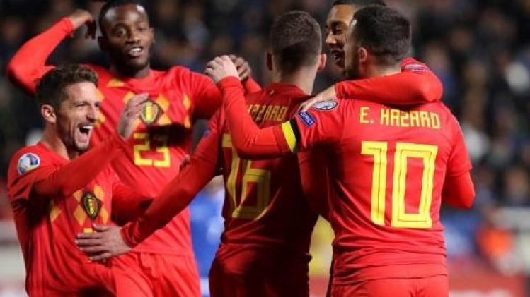 Rode Duivels staan morgen voor zesde keer op rij bovenaan FIFA-ranking