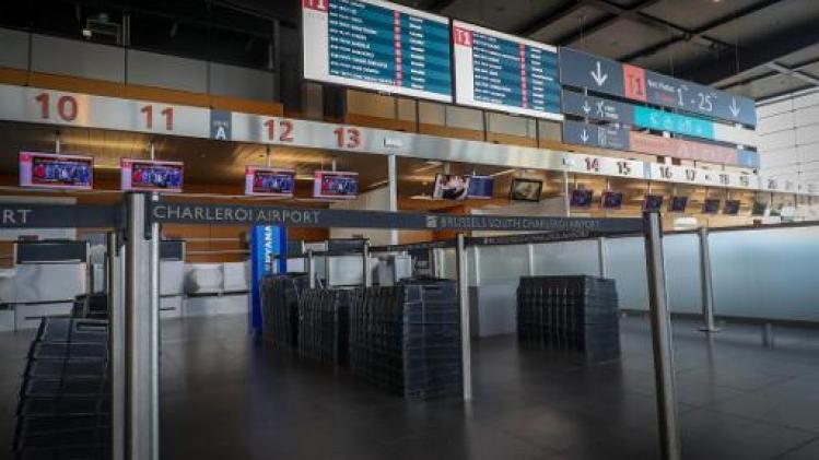 Spontane werkonderbreking van bewakingsagenten op luchthaven Charleroi