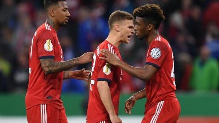 Bayern ontsnapt aan blamage tegen tweedeklasser in kwartfinale Duitse beker