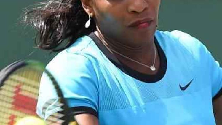 WTA Miami - Serena Williams uitgeschakeld in achtste finales
