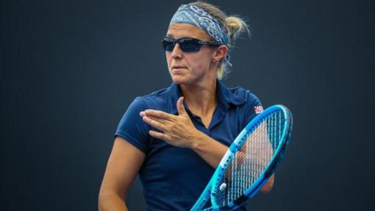 WTA Monterrey - Kirsten Flipkens verliest in kwartfinales van Angelique Kerber