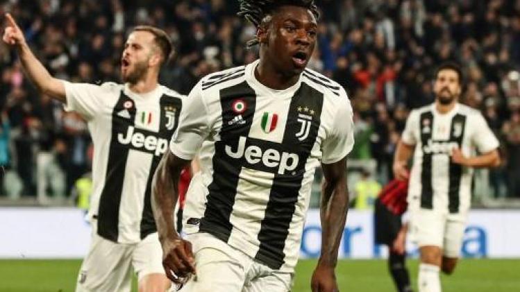 Serie A - Kean bezorgt Juventus nipte zege tegen AC Milan