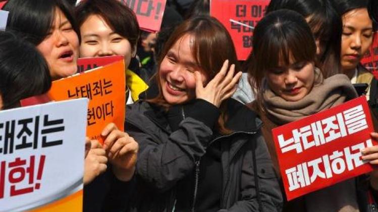 Verbod op abortus in Zuid-Korea ongrondwettelijk