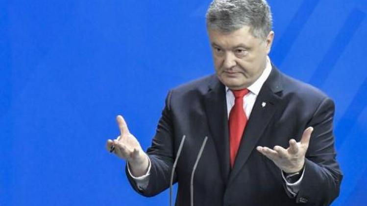 Oekraïense tv-zender dreigt met proces tegen Porosjenko