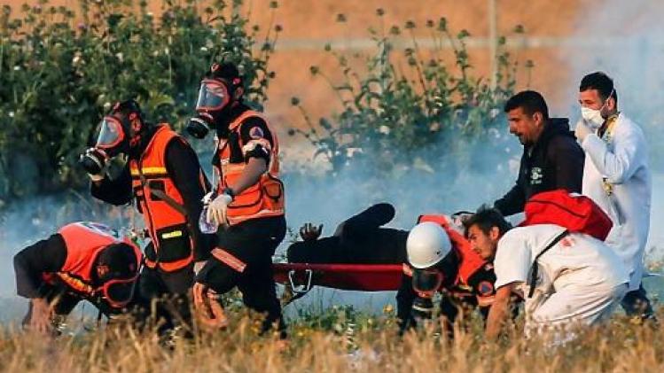 Vijftienjarige Palestijn doodgeschoten tijdens protesten aan grens Gazastrook