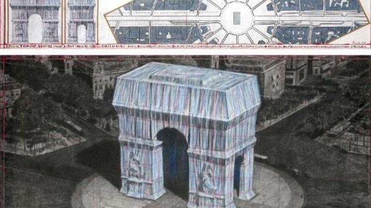 Christo gaat Arc de Triomphe in Parijs inpakken