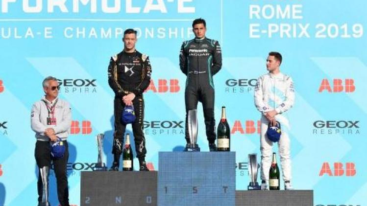 Formule E - Vandoorne behaalt in Rome eerste podiumplaats
