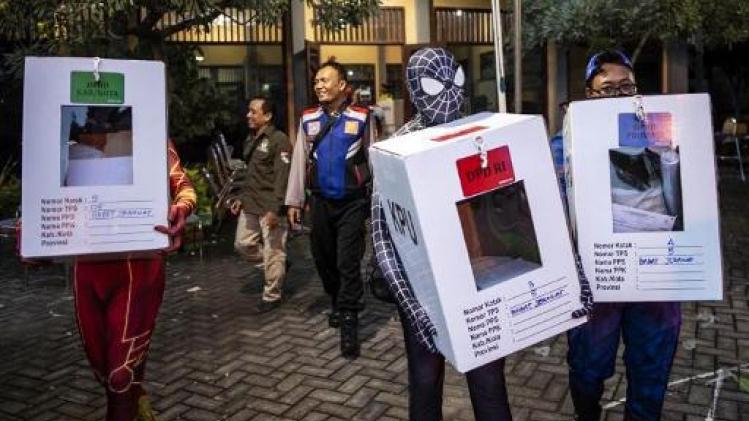 Verkiezingen Indonesië - Stembureaus open