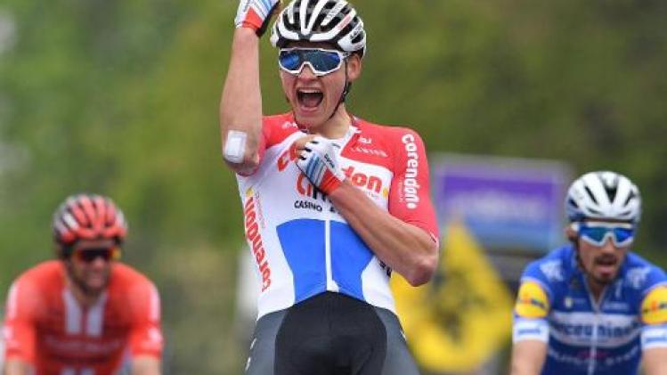 Mathieu van der Poel snelste van elitegroepje in Brabantse Pijl