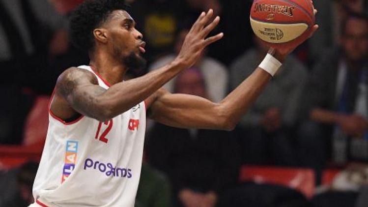 Euromillions Basket League - Late driepunter bezorgt Charleroi de zege tegen Antwerp