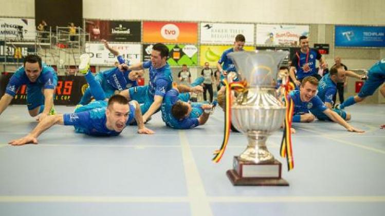 Halle-Gooik wint vierde keer Beker van België futsal