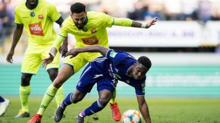 Jupiler Pro League - Anderlecht en Gent houden elkaar op 0-0