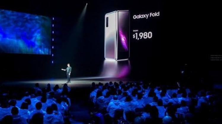 Samsung stelt lancering Galaxy Fold uit