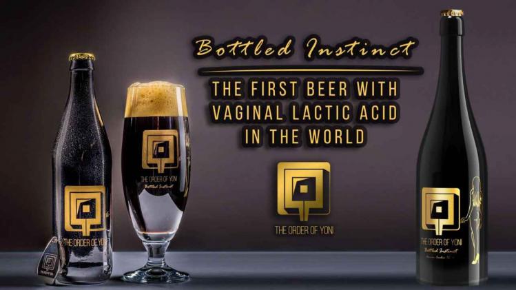 Gat in de markt: bier gemaakt van vaginale afscheiding