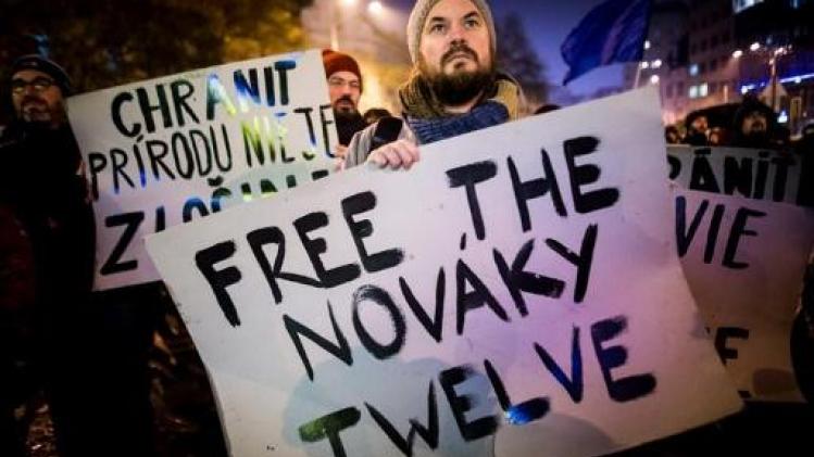 Greenpeace-activisten in Slovakije ontsnappen aan jarenlange celstraf