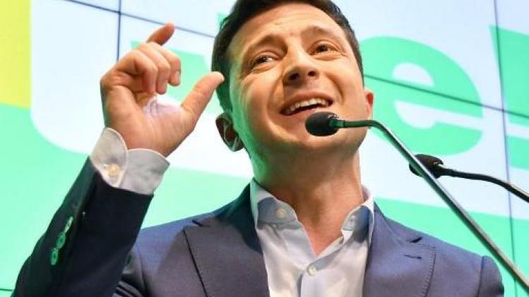 Zelensky nu ook officieel winnaar van de presidentsverkiezing in KIev