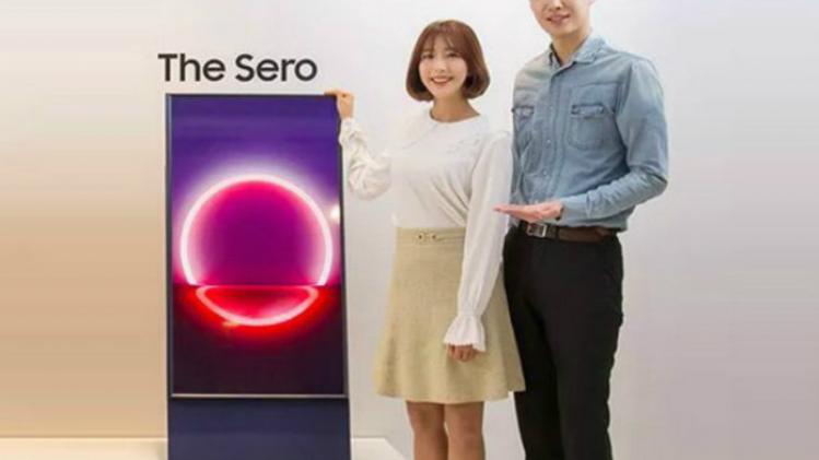 Samsung komt met verticale tv 'voor millennials'