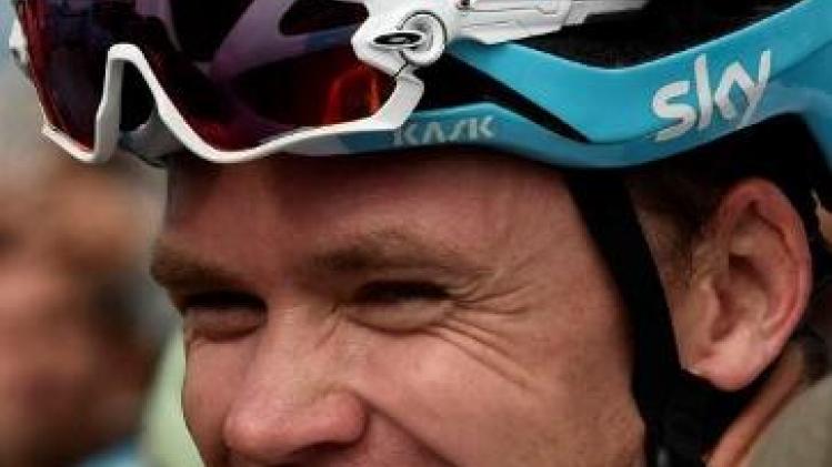 Ronde van Yorkshire - Chris Froome ligt niet wakker van kritiek op nieuwe sponsor