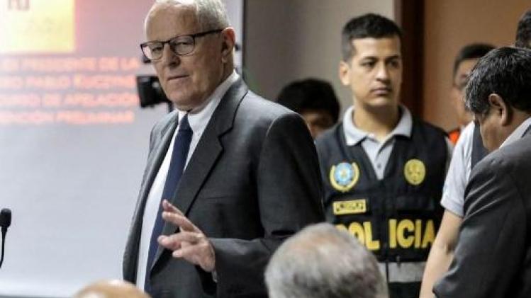 Peruaanse ex-president Kuczinsky onder huisarrest geplaatst