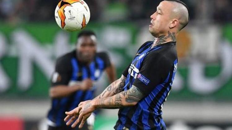 Belgen in het buitenland - Nainggolan geraakt met Inter niet verder dan een scoreloos gelijkspel op Udinese