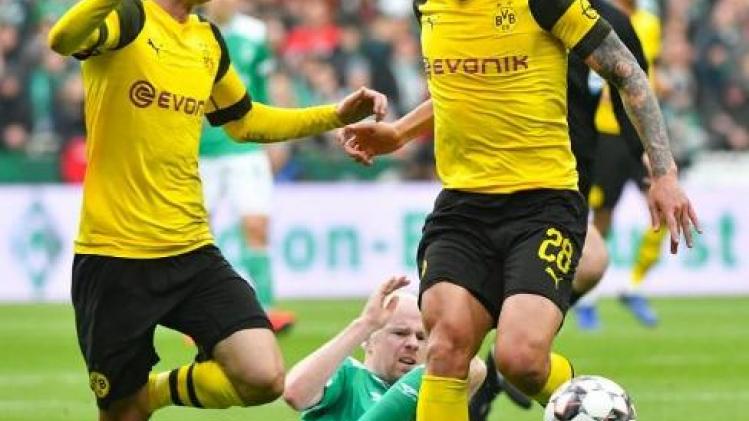 Belgen in het buitenland - Dortmund verliest dure punten in titelrace