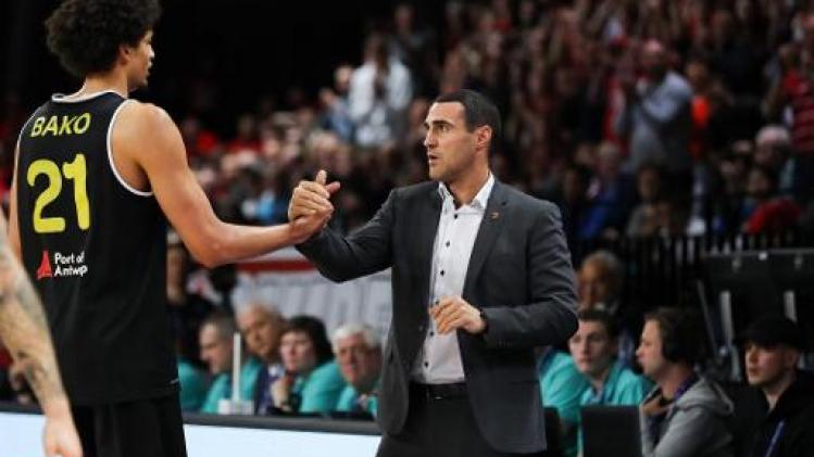 Champions League basket (m) - Antwerp-coach Roel Moors is trots op zijn spelers: "Vandaag ons ware gelaat laten zien"