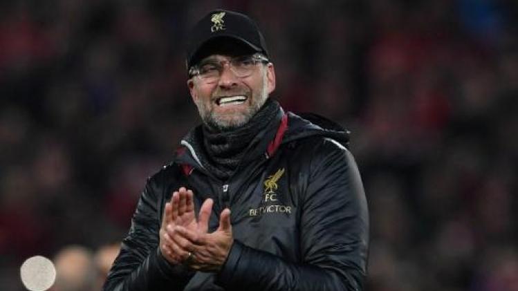 Champions League - Liverpool-coach Klopp roemt zijn team