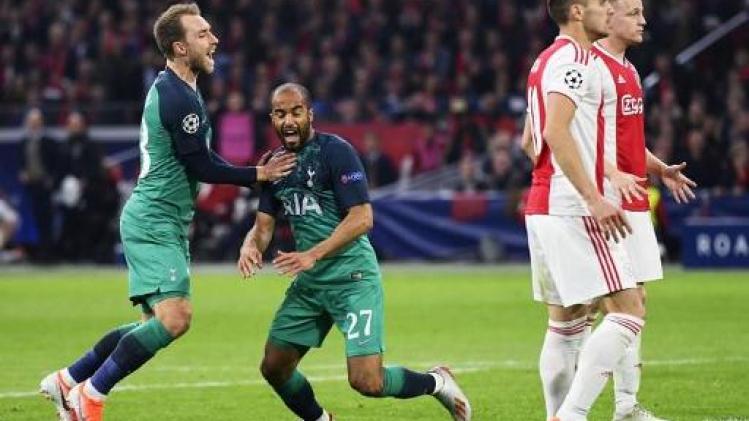 Champions League - Tottenham schakelt Ajax uit na alweer onwaarschijnlijke voetbalavond en hattrick van Lucas