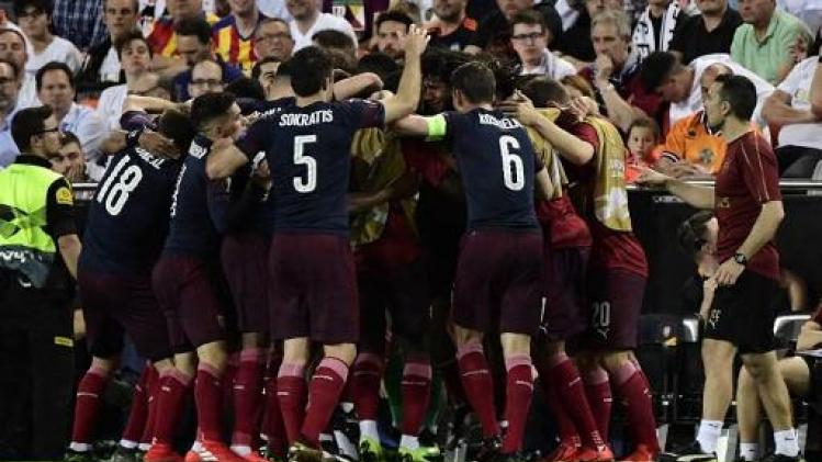 Europa League - Arsenal pakt eerste finaleticket