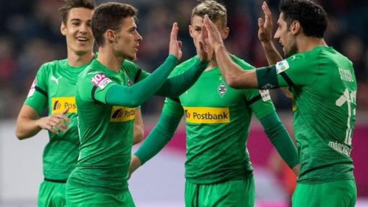 Belgen in het buitenland - Mönchengladbach doet dankzij ruime zege bij Nürnberg volop mee voor Champions League