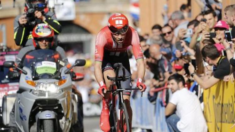 Giro - Tom Dumoulin moet meteen achtervolgen na vijfde plaats in openingstijdrit