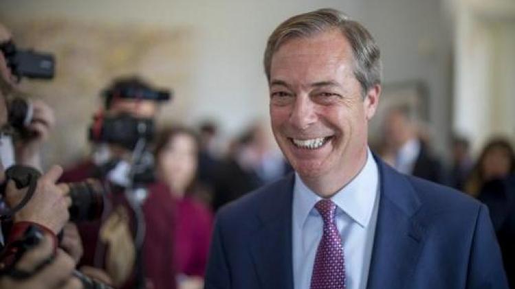 Brexit-partij van Farage in de peilingen groter dan Conservatieven en Labour samen