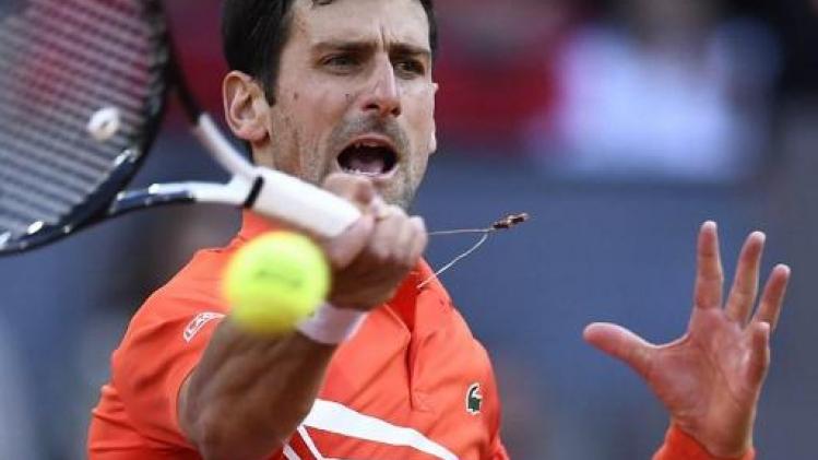 ATP Madrid - Djokovic pakt de titel in Madrid