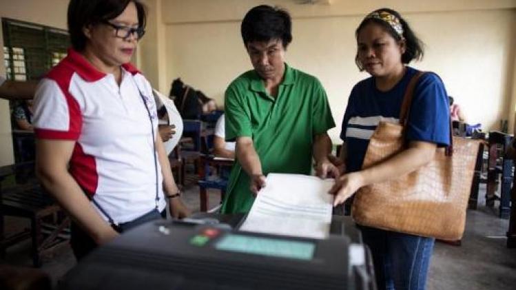 Stembureaus gesloten