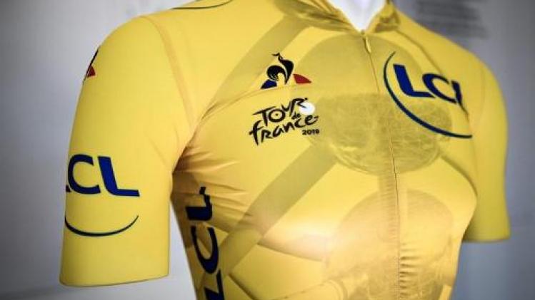 Twintig verschillende gele truien in 106e editie van Tour de France
