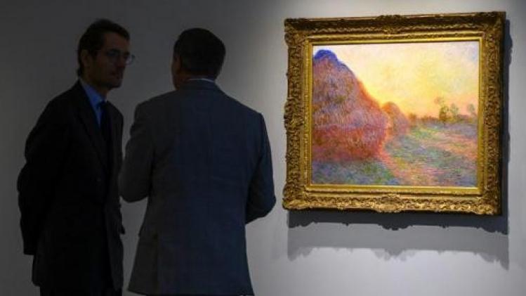 Schilderij van Monet verkocht voor recordbedrag van 110