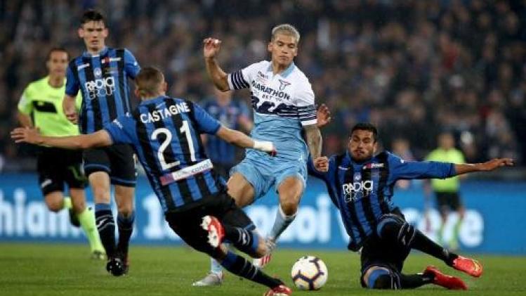 Belgen in het buitenland - Lazio kaapt Coppa Italia weg voor Castagne en Atalanta