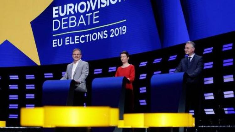 Verkiezingen19 - Pittig debat tussen Europese Spitzenkandidaten legt verschillen bloot