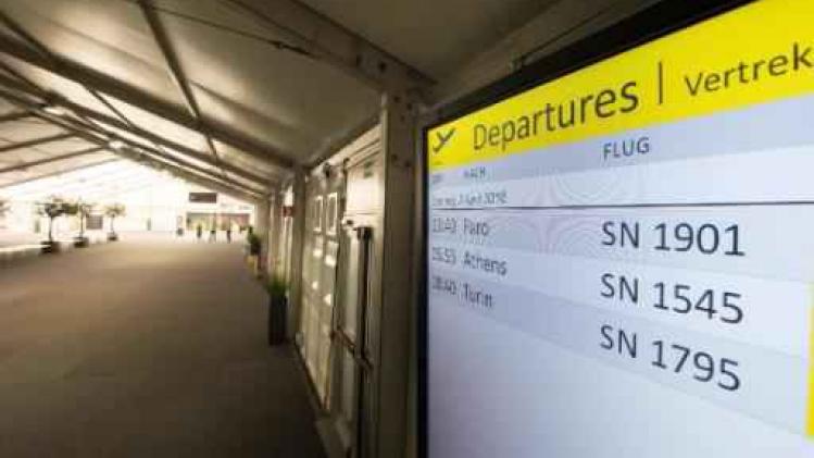 Eerste passagiersvlucht vertrokken op Brussels Airport sinds aanslagen