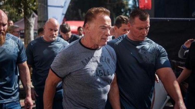 Arnold Schwarzenegger aangevallen in Zuid-Afrika