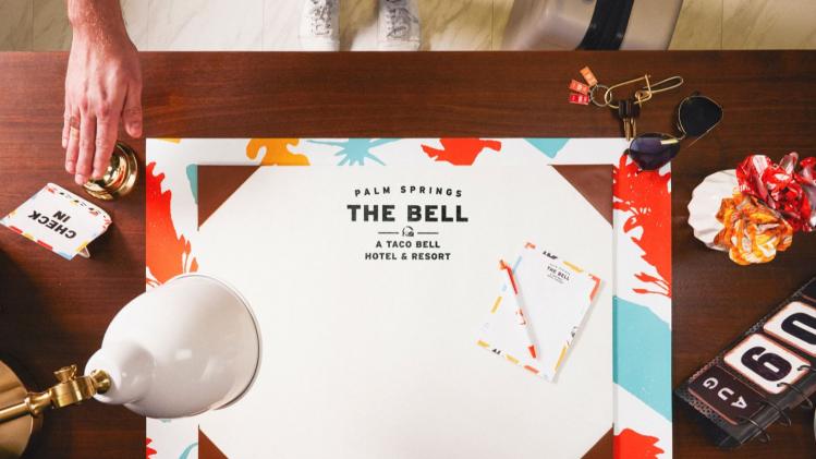 Taco Bell opent deze zomer pop-uphotel