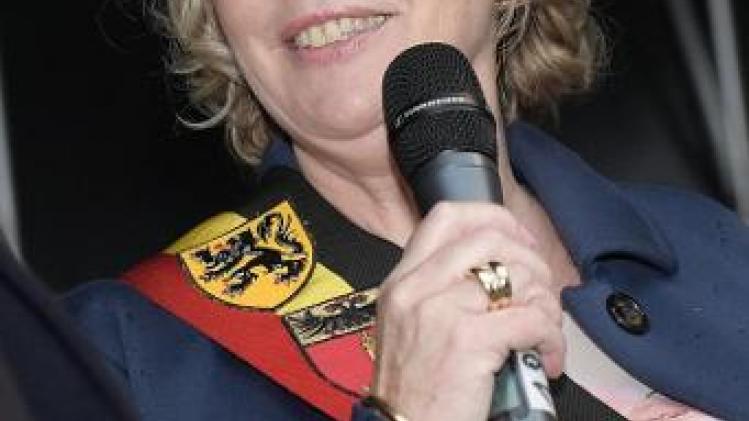 Koninklijk Paleis niet opgezet met verkiezingsfolder Truiens burgemeester Veerle Heeren