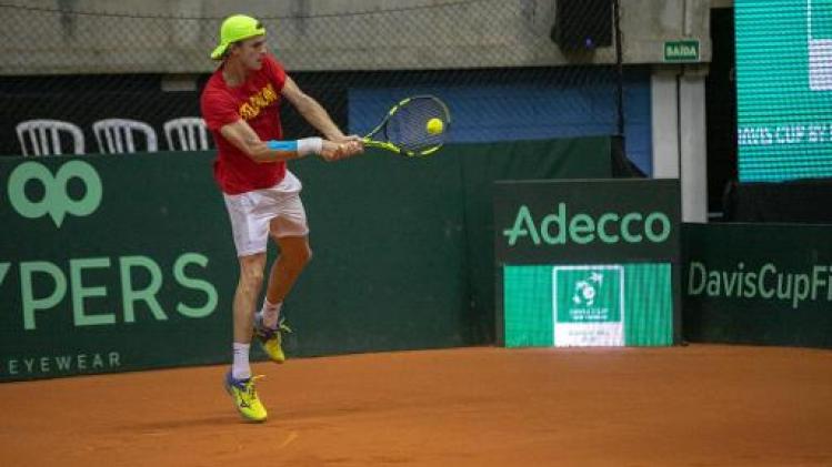 Arthur De Greef knokt zich naar tweede kwalificatieronde Roland Garros